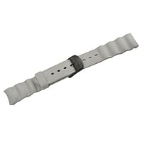 Swiss Army Odyssey Extreme Gray Rubber 20mm Watch Strap