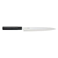 Kai Brand Seki Gold Kotobuki St Sashimi Knife 240mm Ak-1106, Black,silver