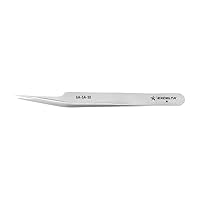 Excelta - 5A-SA-SE - Tweezers - Ultra Fine Point - Offset - One Star - Anti-Mag. SS, 0.06