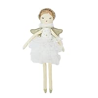 MON AMI Adele Small White Angel Stuffed Doll – 15”, Soft & Cuddly Plush Doll, Use as Toy or Room Decor, Great Gift for Kids ofAll Ages