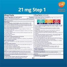 Nicoderm Cq Step 1 Clear Patches, 21 mg, 14 Units (Pack of 3)