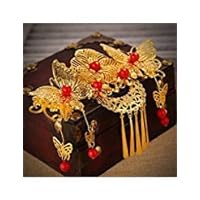 Chinese Style Tassel Bride Hair Comb Wedding Jewelry for Women