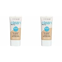 Clean Matte BB Cream For Oily Skin, Fair 510, (Packaging May Vary) Water-Based Oil-Free Matte Finish BB Cream, 1 Fl Oz (1 Count) (Pack of 2)