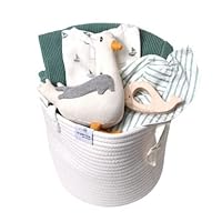 Baby Gift Basket - Newborn Organic Unisex - Boy or Girl Gifts