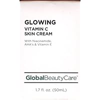 Global Beauty Care Glowing Vitamin C - Skin Cream with Niacinamide, AHA & Vitamin E 1,7 fl oz 50ml