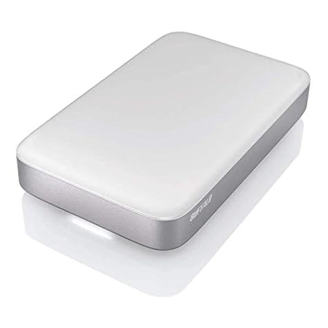 Buffalo MiniStation Thunderbolt USB 3.0 1 TB Portable Hard Drive (HD-PA1.0TU3) Silver