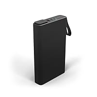 mophie powerstation pro AC (2023)-27,000 mAh External Battery compatbile With MacBook&iPad Portable PD battery with 100W of AC&60W USB-C Fast Charge integrated carry strap-USB-C cable included, Black