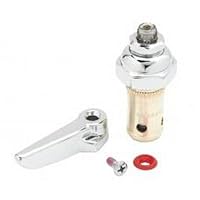 T&S 002712-40 Eterna Spindle Assembly, Spring Check, Right Hand (Hot), Lever Handle, Screw, & Index