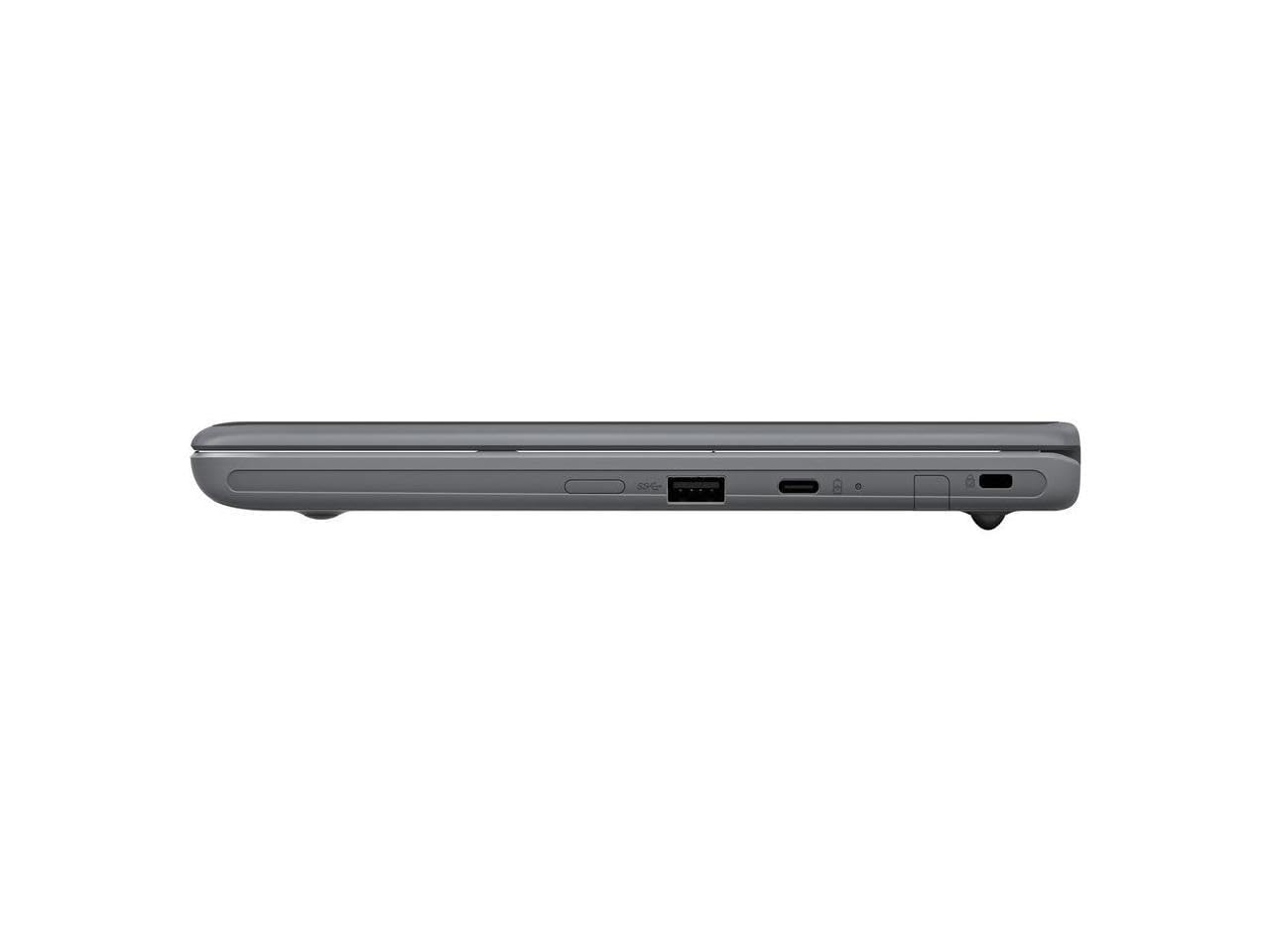 Asus Chromebook CR1 CR1100CKA-YZ142 11.6 Rugged Chromebook - HD - 1366 x 768 - Intel Celeron N5100 Quad-core [4 Core] 1.10 GHz - 4 GB Total RAM - 32 GB Flash Memory - Dark Gray