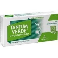 TANTUM VERDE 3 mg Lozenges Pack of 20 by Csc Pharmaceuticals Ha