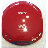 Sony D-E220 Red ESPMAX CD-Walkman Personal CD Player Red Color ESP MAX