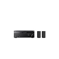 Sony STR-AN1000 7.2 CH 8K A/V Receiver: Dolby Atmos, DTS:X, Bluetooth, WiFi, Google Chromecast, Spotify Connect, HDMI 2.1 and SA-RS5 Wireless Rear Speakers, Built-in Battery for HT-A7000/A5000/A3000