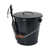 Fireplace Ash Bucket With Shovel 13 