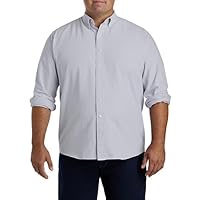 DXL Big + Tall Essentials Men's Big and Tall Oxford Sport Shirt