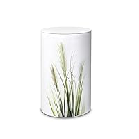 Ceramic Cremation urn for Ashes 'Ornamental Grass' | This Ceramic Cremation urn for Human Ashes 'Ornamental Grass' is Made in a Modern Pottery Where The Craft and Love for The Work Stands Central.