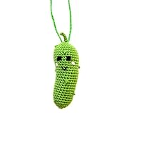Shatterproof pickle ornament for Christmas tree Green xmas Festive Cucumber Master gardening gift Hanging Ornaments for Tradition Decor Party Favor