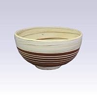 Tokoname Pottery Rice Bowl - KENJITOEN - Kneading Vermilion - 1Rice Bowl [Standard Ship by SAL: NO Tracking Number & Insurance]