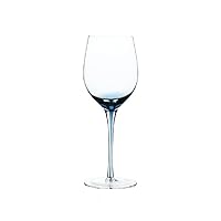 2PC Wine Goblet Gradient Colour Crystal Wine Glasses Lead-Free Artificially Blown Crystal Red Wine Glasses Cocktail Glasses Champagne Glasses