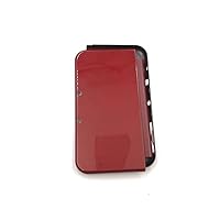 [Video Game Parts] for New 3DS LL New 3DSXL Housing Shell Cover Case Replacement for New 3DS XL Top Back Cover Game Console [Replace] (Color : Red)