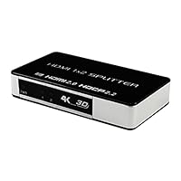 HDMI 1x2 V2.0 4K Blue-Ray 3D Support HDCP 2.2 (HY-SP50102-A-H)