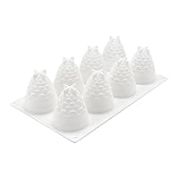 Christmas mold Pine Cone Silicone Fondant Cake Moulds Chocolate Jelly Candy Silicone Mold Cupcake DIY Baking Decoration Tool For Christmas NaN