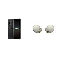 Sony Xperia 5 IV 128GB Smartphone WF-1000XM4 Noise Canceling Truly Wireless Earbuds Bundle