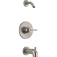 Delta Faucet T14459-SSLHD Trinsic 14 Series MultiChoice Tub/Shower Trim without Showerhead, Stainless
