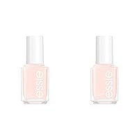 essie Salon-Quality Nail Polish, 8-Free Vegan, Sheer Pale Pink, Ballet Slippers, 0.46 fl oz (Pack of 2)