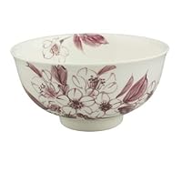 Somehana Sakura Rice Bowl, Pottery Bean, Small