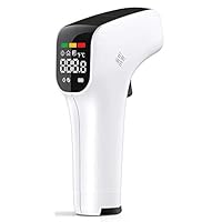 Infrared Forehead Thermometer for Adult, Kids and Baby. Non Contact Medical Temperature Gun LCD Fast Display Fever Alarm