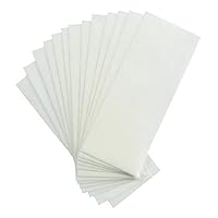 Bubble paper 100PCS White Large Non Woven Waxing Strips Hair Removal Wax Strip Facial Body Leg Wax Strips Epilating Strips For Man&Women