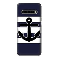R2758 Anchor Navy Case Cover for LG V60 ThinQ 5G