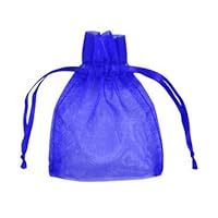 Royal Blue Organza Bags 3