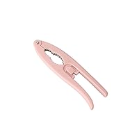 Nut Clamps Environmentally, Accessory Kits On Family Party; Hotel; Bakery; Picnic; Supermarket; Dormitory; Kitchen; Parlor; Cake Shop, 182x47(MM), Pink, 4 Pieces Nuts Crackers