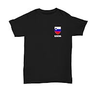 Slovenia Tshirt, Best Slovenian Short Sleeve Vintage Flag Shirt Pride Gift T Shirt for Men Women Present Plus Size Unisex Tee