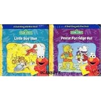 Little Boy Blue / Pease Porridge Hot (2 Book Read-Along Set 1 2 3 Sesame Street / A Read Along With Elmo Book)