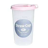 Kokubo Kokubo KK-370 Straw Cup with Cap (Peach)
