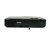 Epson 1716p 3LCD Projector Portable Professional 2700 ANSI Office HD HDMI, bundle: VGA Cable, Power cable, Remote Control, HDMI Adapter