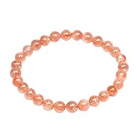 Natural grade golden strawberry crystal bracelet golden strawberry round beads three circle
