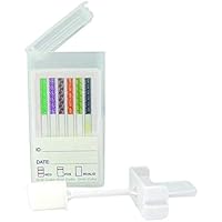 5 Pack of STATSWAB 4-Panel Saliva Oral Fluid Drug Screen - Most Hygienic Drug Test Available - Instant Results - Test for 4 Drugs