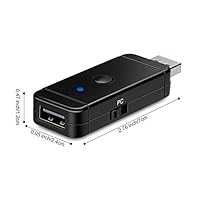 Jys USB Multi System Controller Adapter: PC, PS3 Switch