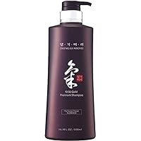 Daeng Gi Meo Ri- Ki Gold Premium Shampoo, Promoting Hair Growth, Effectively Moisture to Dry and Rough Hair, No Artificial Color 16.9 Fl Oz