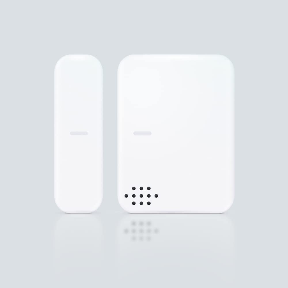 Centralite by Ezlo Micro Door and Window Sensor - Personal and Home Security - Wirelessly Notify Users of Arrivals and Departures - Works with Ezlo, SmartThings, Wink, Vera, and Hubitat Zigbee