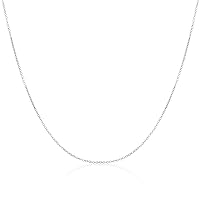 jewellerybox Sterling Silver Belcher Chain 16-22 Inches