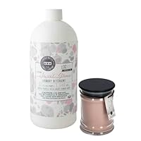 Bridgewater Candle Sweet Grace Lover's Bundle with Large Luxury Laundry Scented Laundry Detergent and 8 Ounce Glass Soy Blend Wax Highly Fragranced Jar Candle
