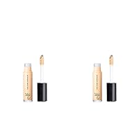 e.l.f. 16HR Camo Concealer, Full Coverage, Highly Pigmented Concealer With Matte Finish, Crease-proof, Vegan & Cruelty-Free, Light Sand, 0.2 Fl Oz (Pack of 2)