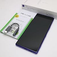 Unused 802SO Xperia1 Softbank Purple Yes Judgment Unlocked