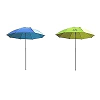 UB200 Core Flame-Resistant Industrial Umbrella, Blue 87.5 inches