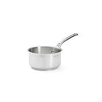 MILADY Stainless Steel Saucepan 6.25-Inch Cap.qt 1.7