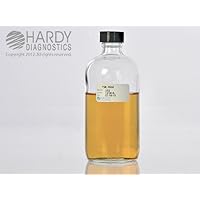 Hardy Diagnostics U171 Tryptic Soy Broth, USP, 8oz Boston Round Glass Bottle, 160 mL (Pack of 12)